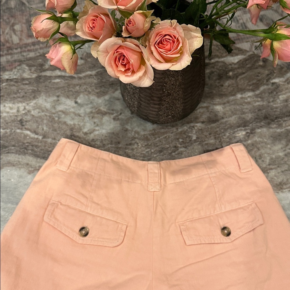 NEW Free People Sadie A-Line Long Pleated Women's Shorts Peach Blush Sz 0 & 4 - Picture 12 of 13